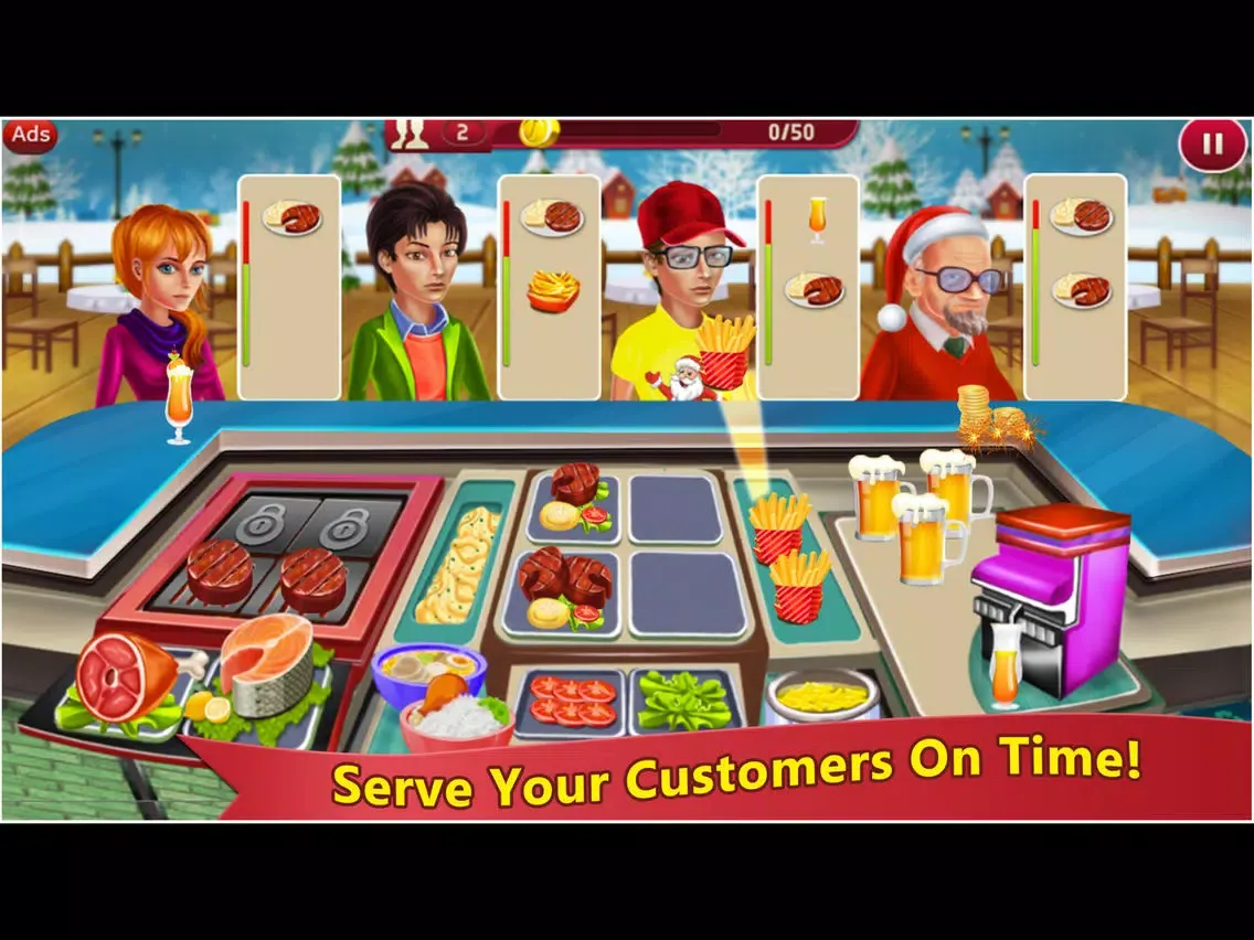 Captures d'écran de Cooking Madness iPad 