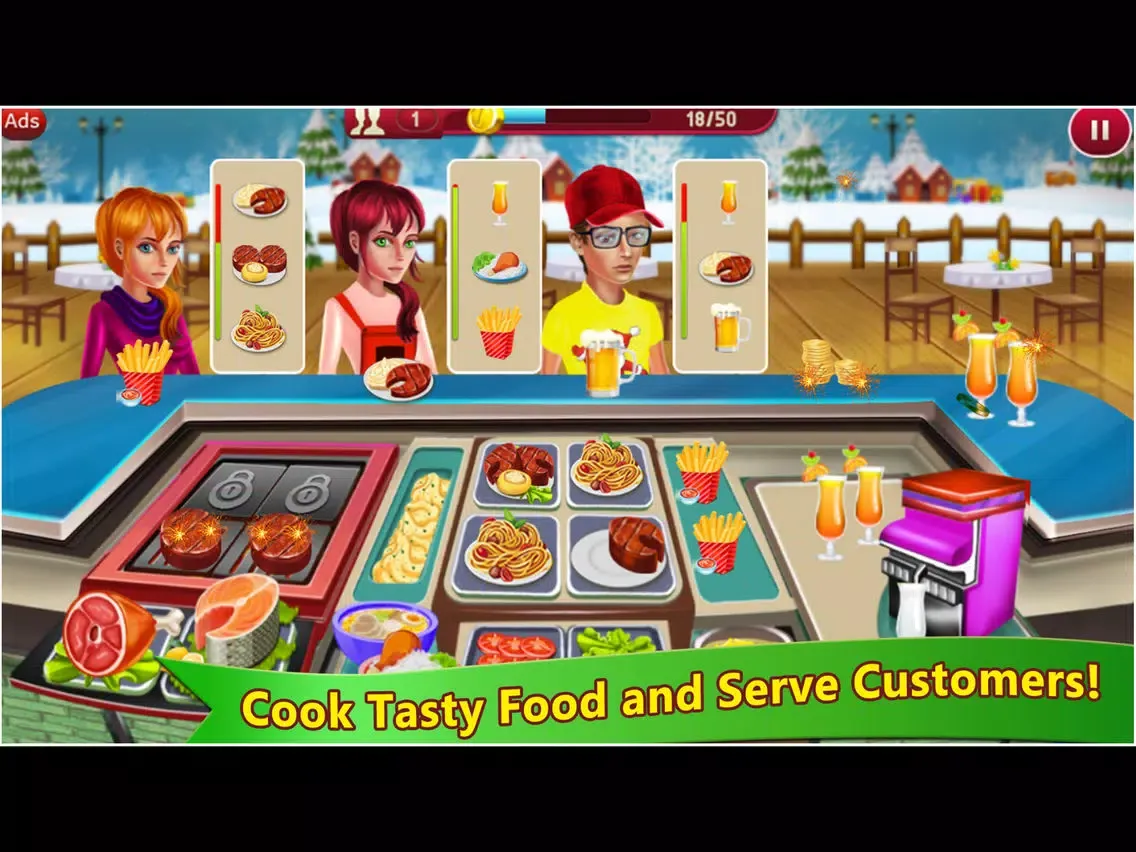 Captures d'écran de Cooking Madness iPad 
