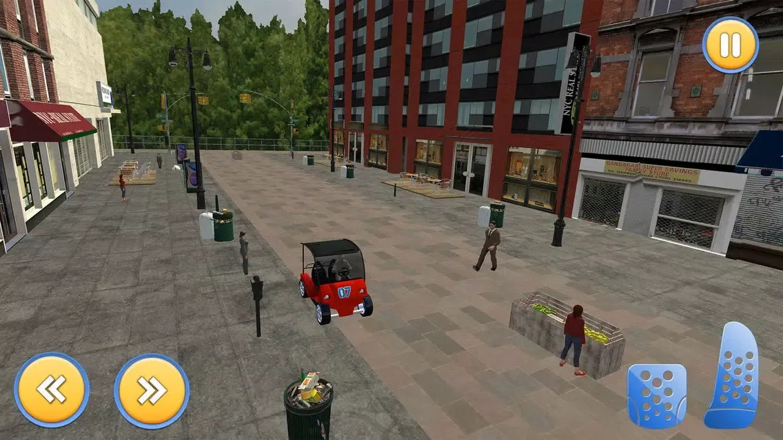 Food Street Smart Car Driving Screenshots