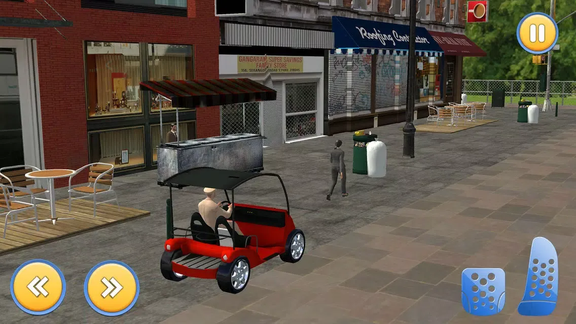 Food Street Smart Car Driving Screenshots