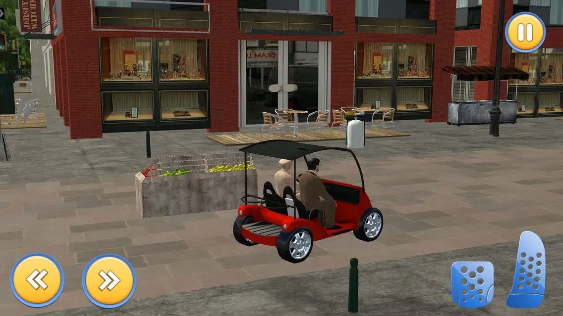 Food Street Smart Car Driving Screenshots
