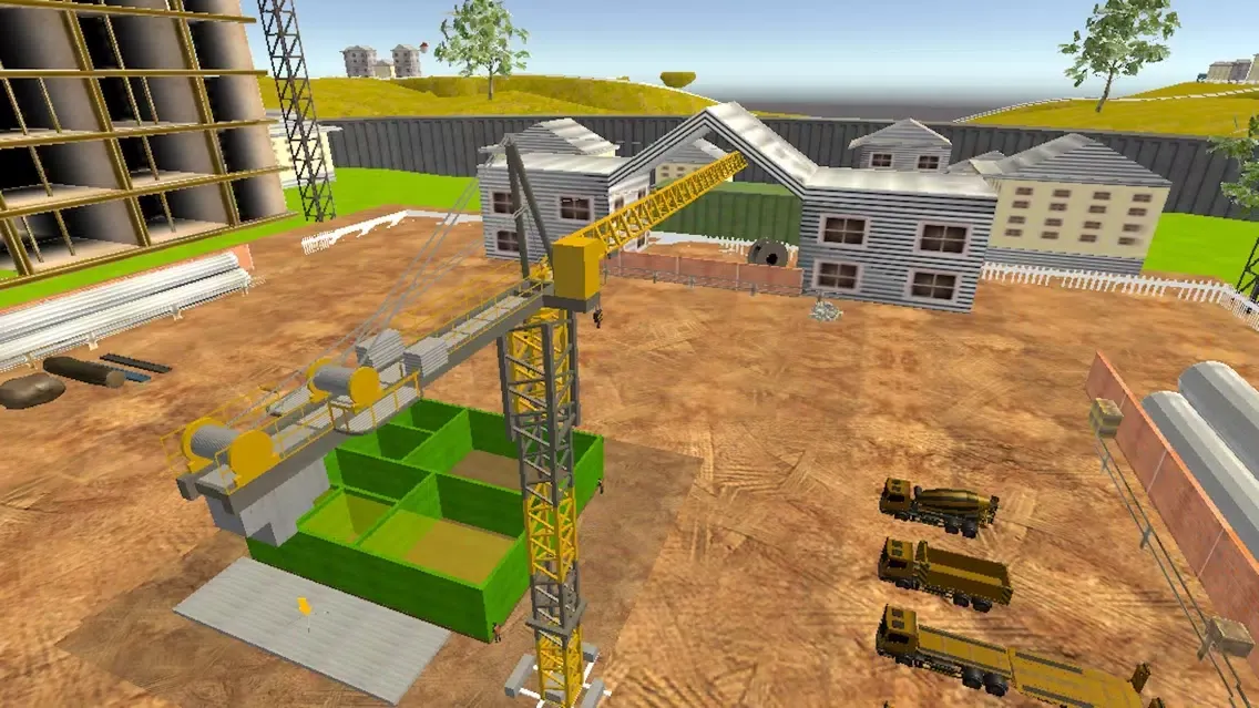 Capturas de pantalla de Heavy Excavator Crane Sim 3D
