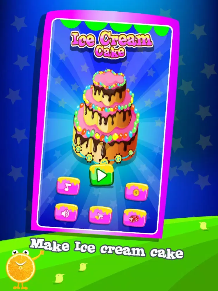 Tangkapan skrin Ice Cream Cake Maker - Make Special Love & Birthday Cakes iPad 
