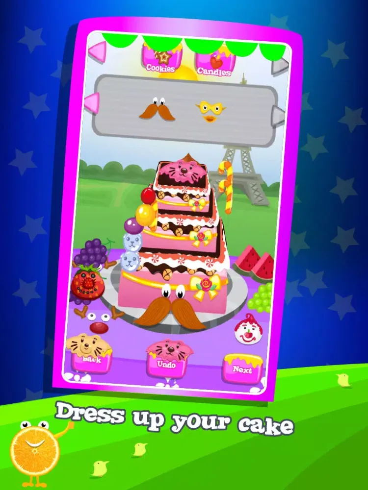 Tangkapan skrin Ice Cream Cake Maker - Make Special Love & Birthday Cakes iPad 