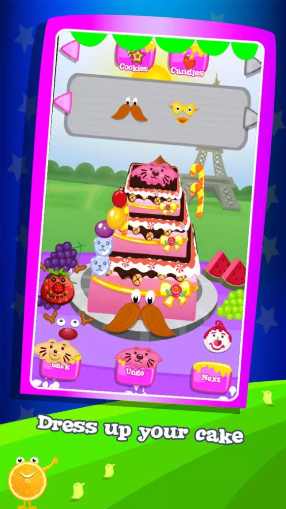 Tangkapan skrin Ice Cream Cake Maker - Make Special Love & Birthday Cakes