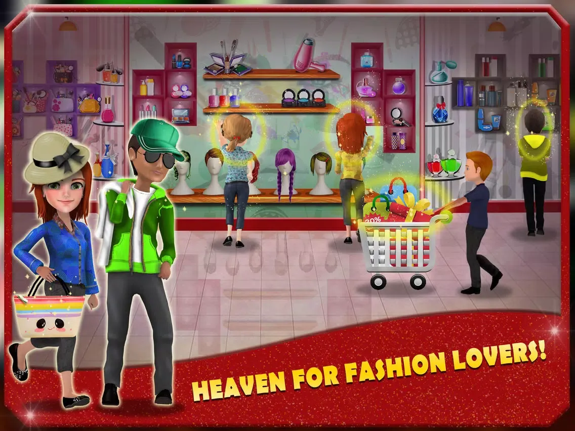 Screenshot di Shopping Mall Cashier Girl iPad 
