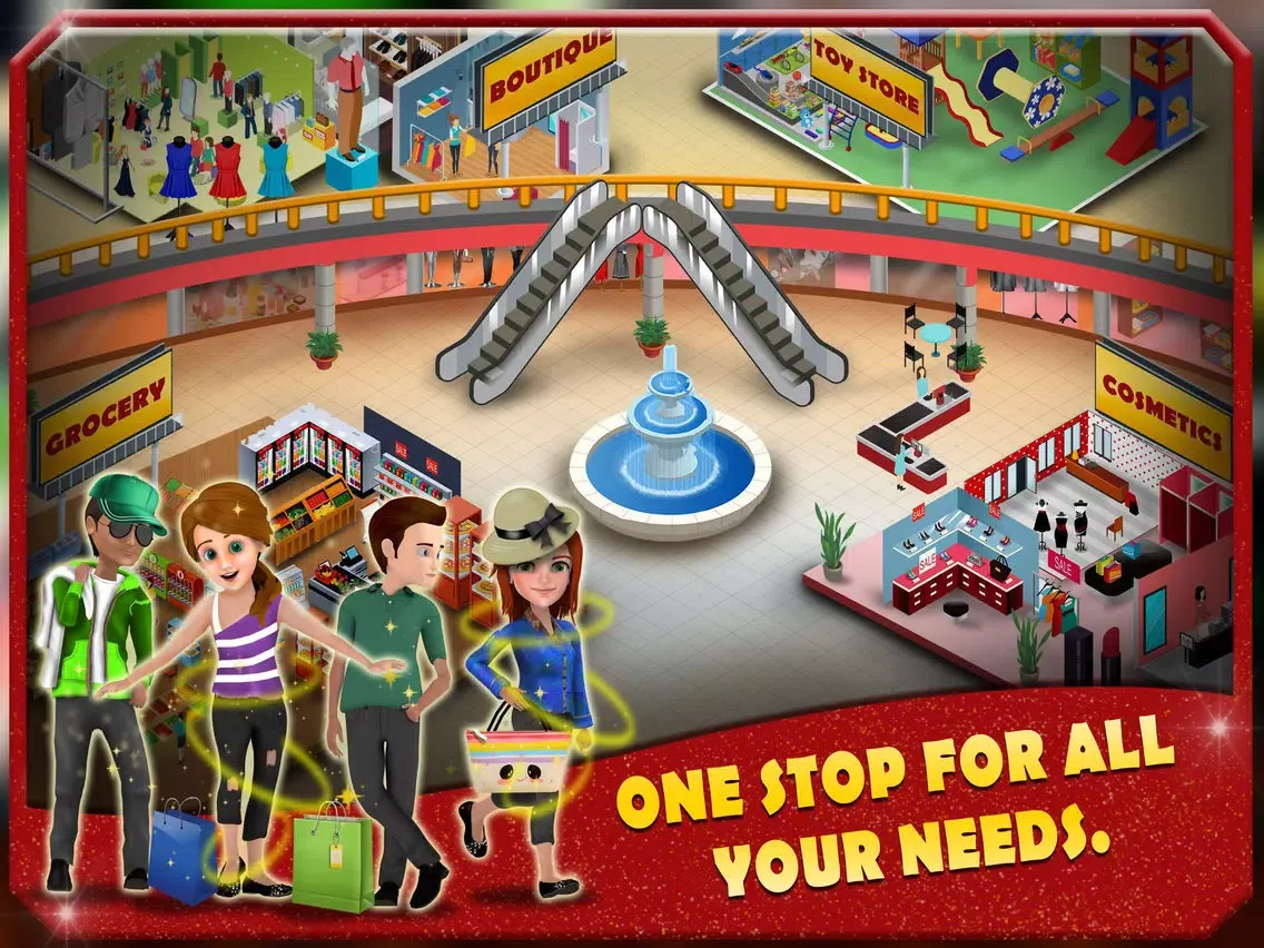 Screenshot di Shopping Mall Cashier Girl iPad 