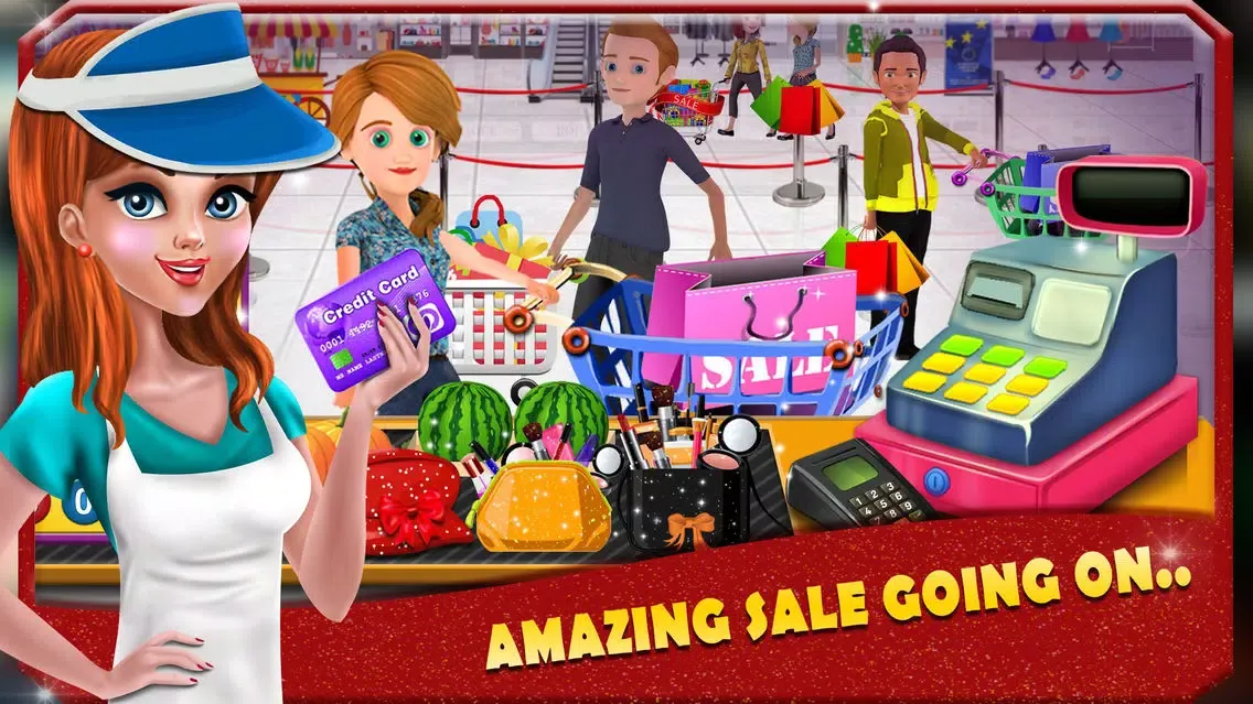 Screenshot di Shopping Mall Cashier Girl