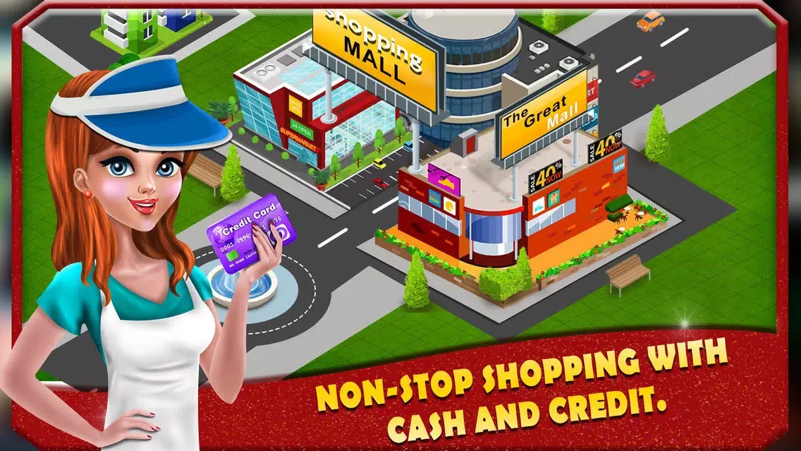 Screenshot di Shopping Mall Cashier Girl