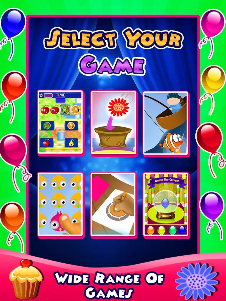 Kids Time Pass Mini Games iPad  स्क्रीनशॉट