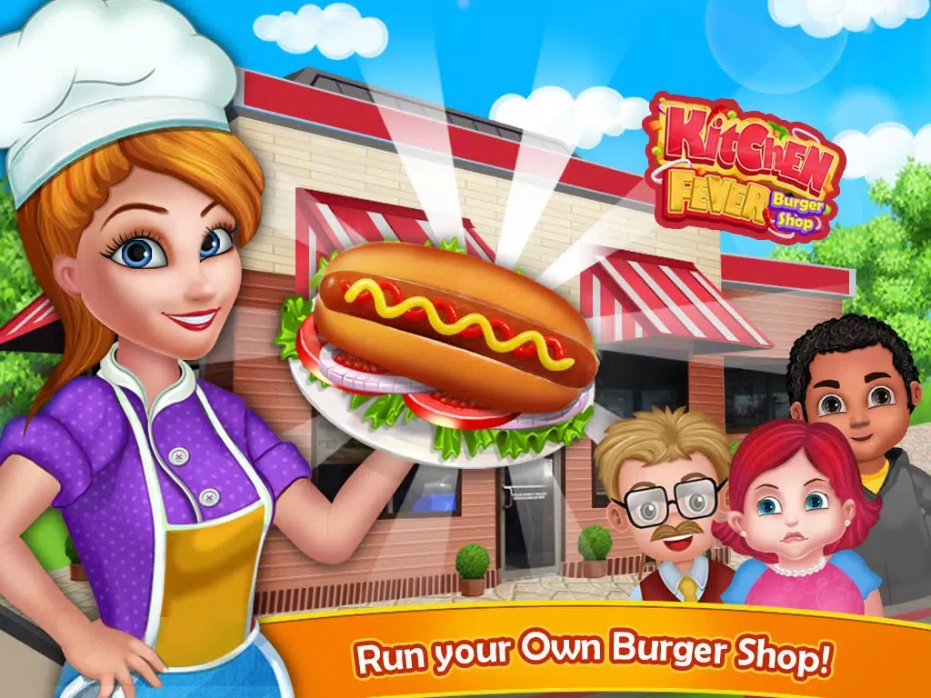 Capturas de pantalla de Kitchen Fever Burger Shop iPad 