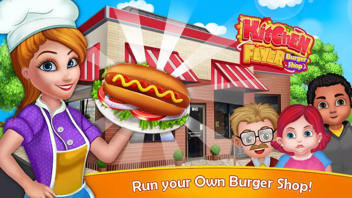 Capturas de pantalla de Kitchen Fever Burger Shop
