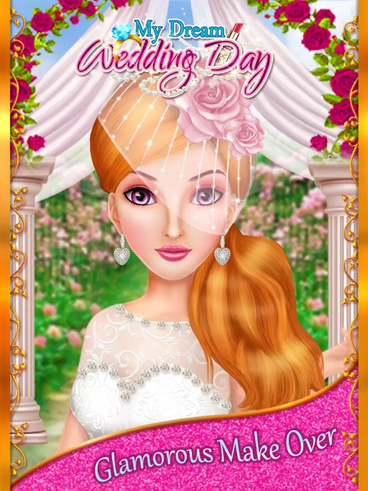 My Dream Wedding Day - Girls Makeup, Makeover & Dressup Salon iPad  스크린샷