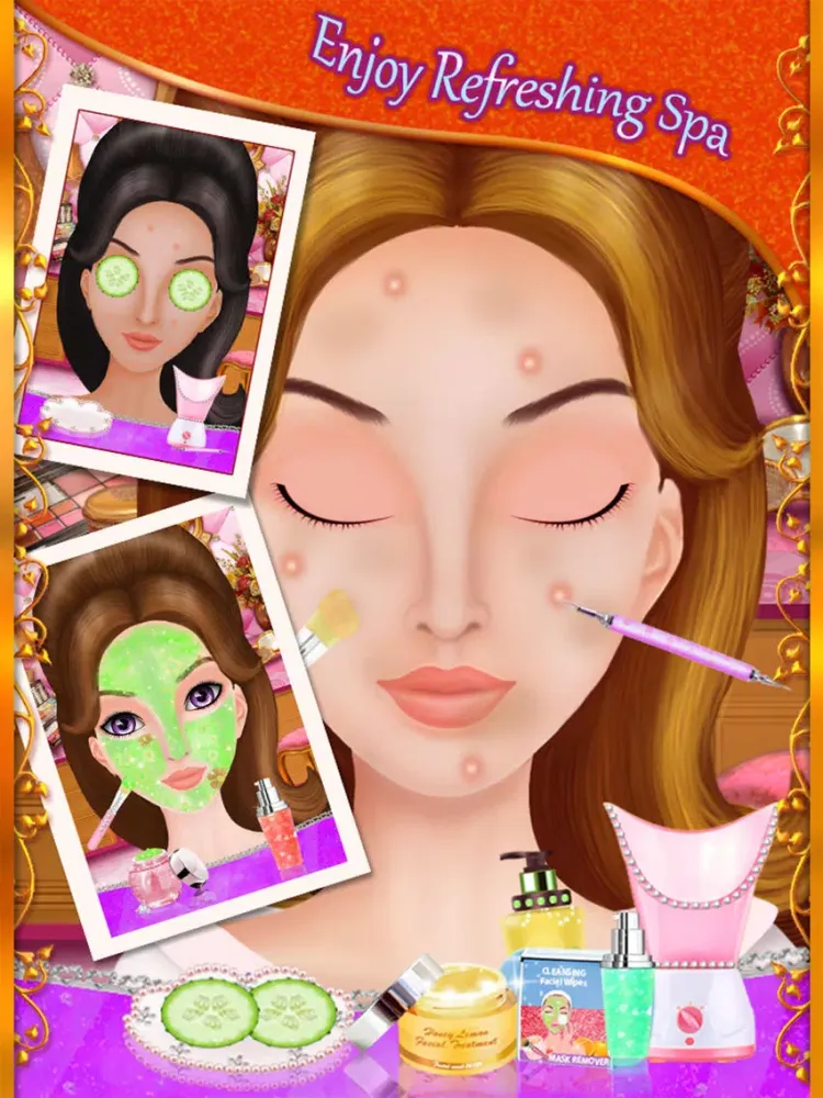 My Dream Wedding Day - Girls Makeup, Makeover & Dressup Salon iPad  스크린샷