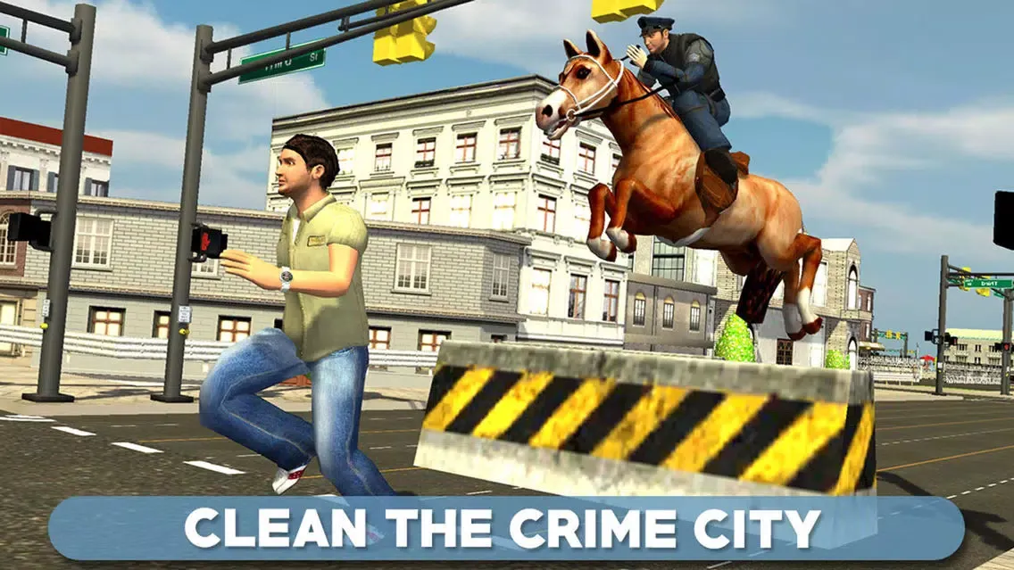 Police Horse Chase 3D - Sheriff Arrest the Thief & Robbers to Control the Town Crime Rate Screenshots
