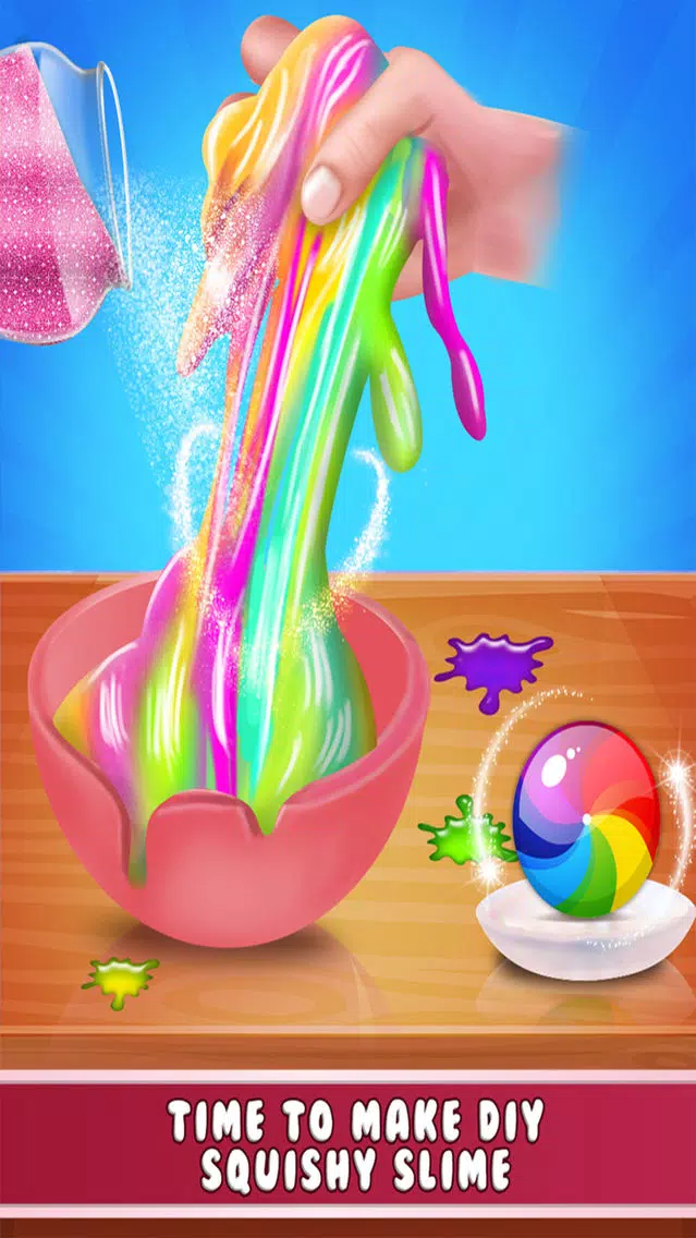 Tangkapan skrin Rainbow Slime Maker