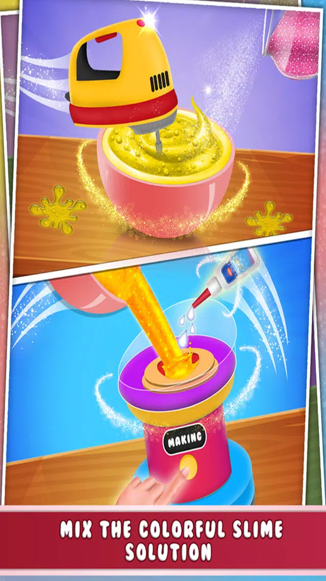 Tangkapan skrin Rainbow Slime Maker