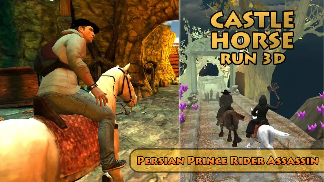 Castle Horse Run 3D应用截图
