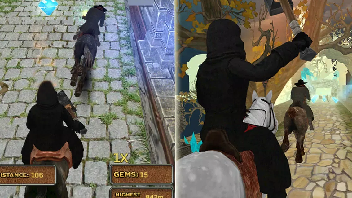 Castle Horse Run 3D应用截图