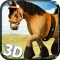 Wild Horse Run Simulator 3D