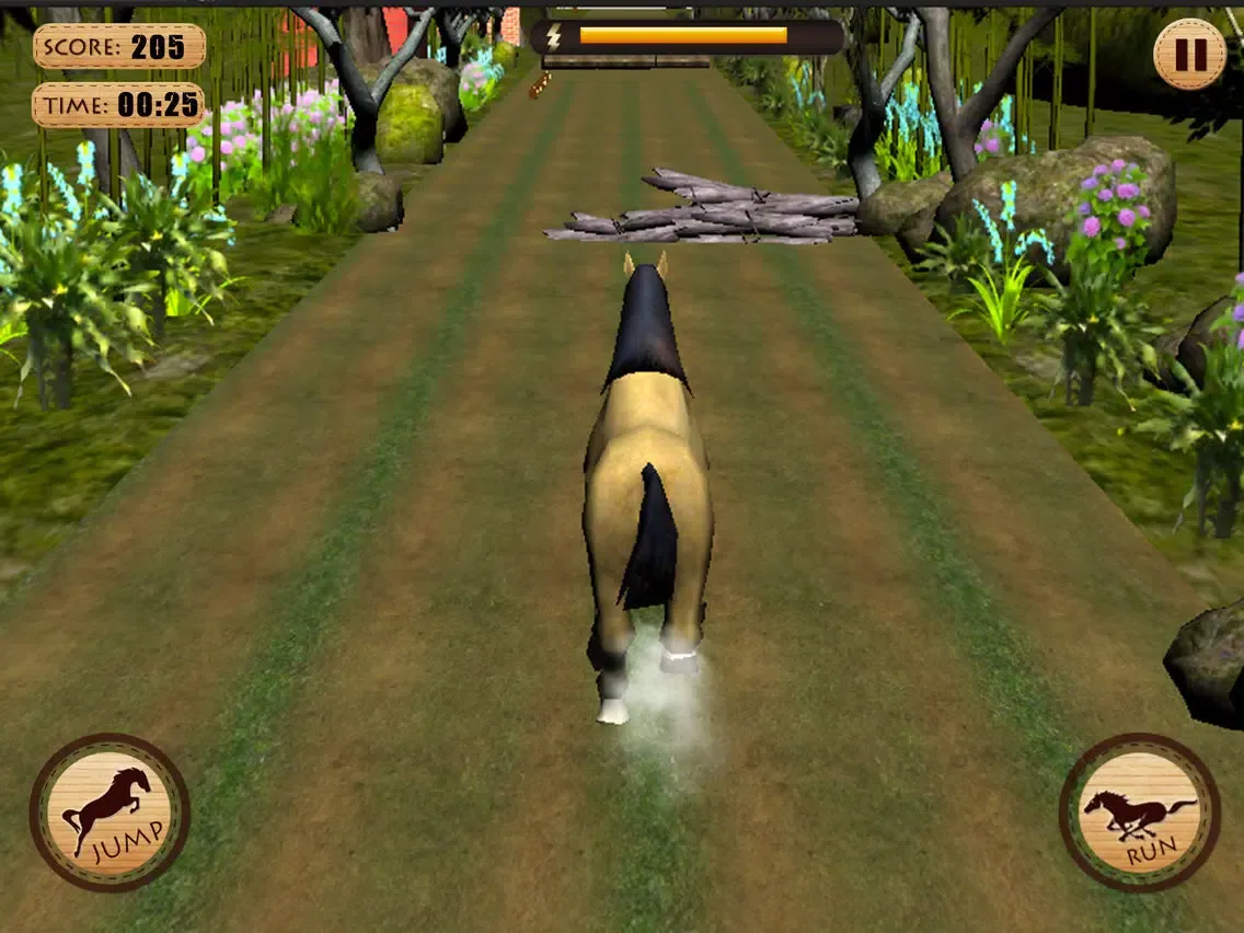 Wild Horse Run Simulator 3D iPad  Screenshots