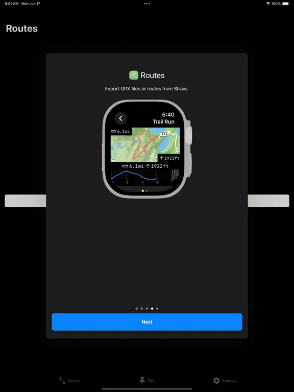 Tangkapan layar Mappa - Watch Maps iPad 