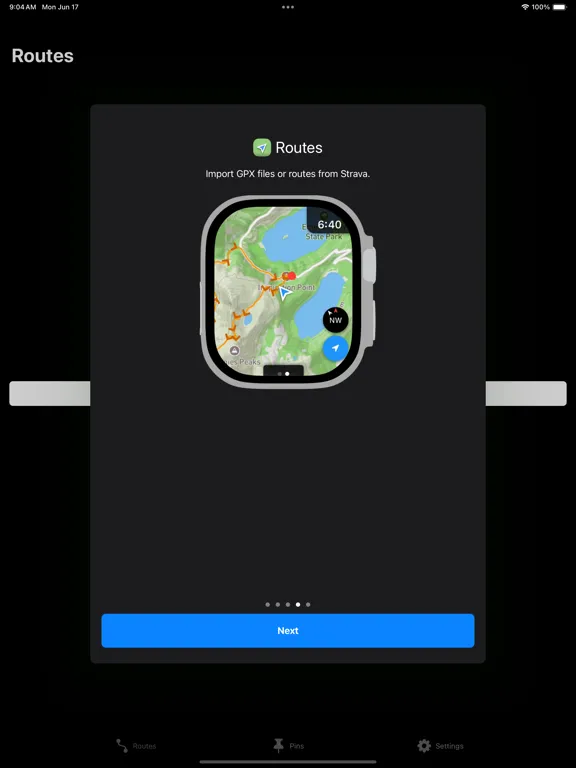 Tangkapan layar Mappa - Watch Maps iPad 