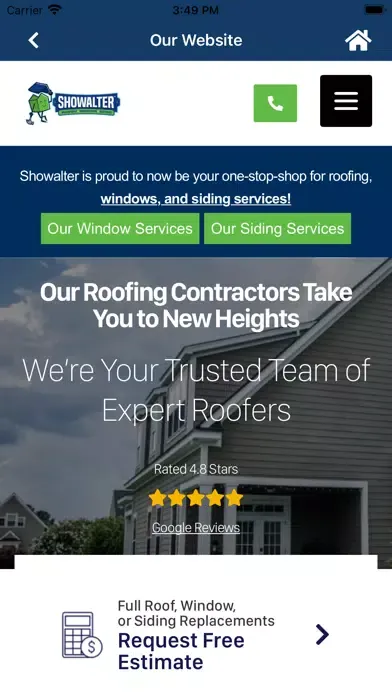 Showalter Roofing Service, Inc应用截图
