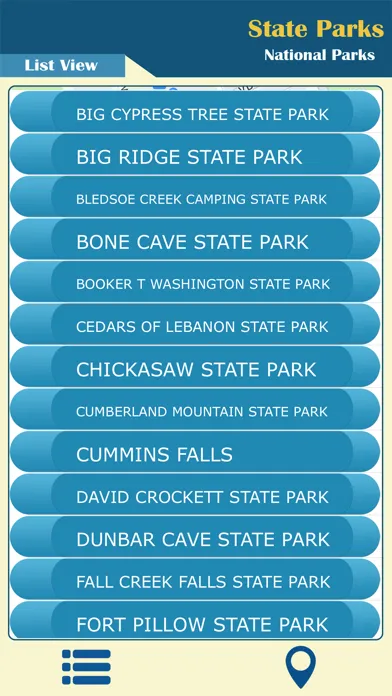 Capturas de pantalla de Tennessee-State &National Park