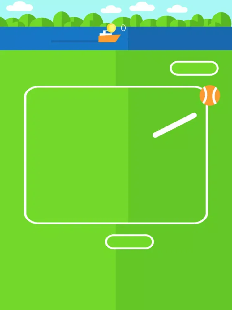 Pocket Tennis Match iPad  Screenshots