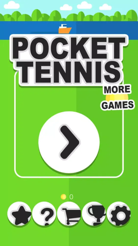 Pocket Tennis Match Screenshots