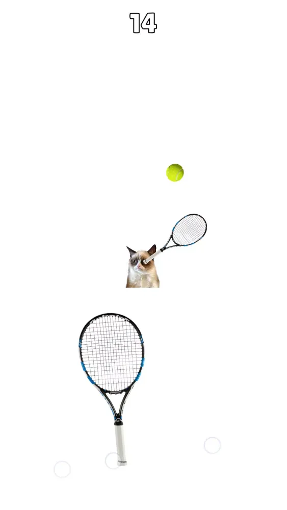 Cat Tennis: Battle Meme Screenshots
