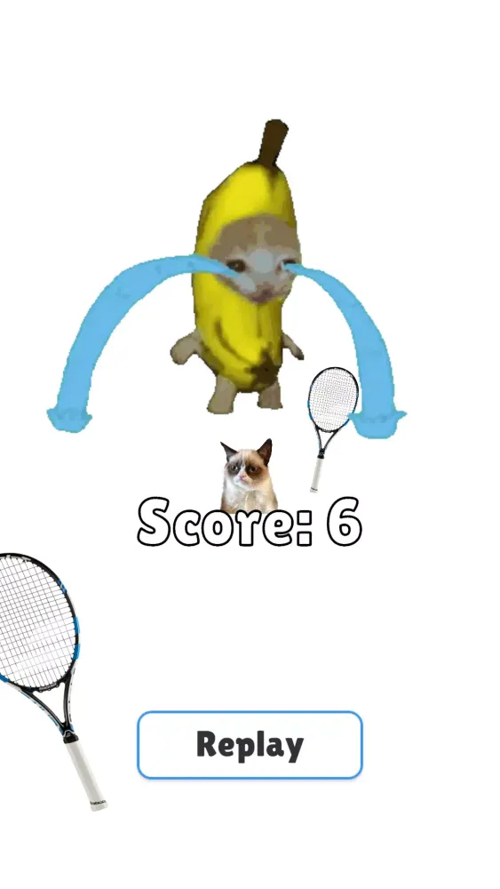 Cat Tennis: Battle Meme Screenshots