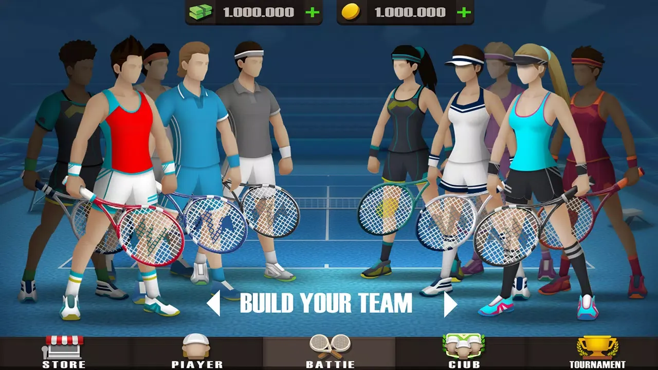 Zrzuty ekranu Pocket Tennis League