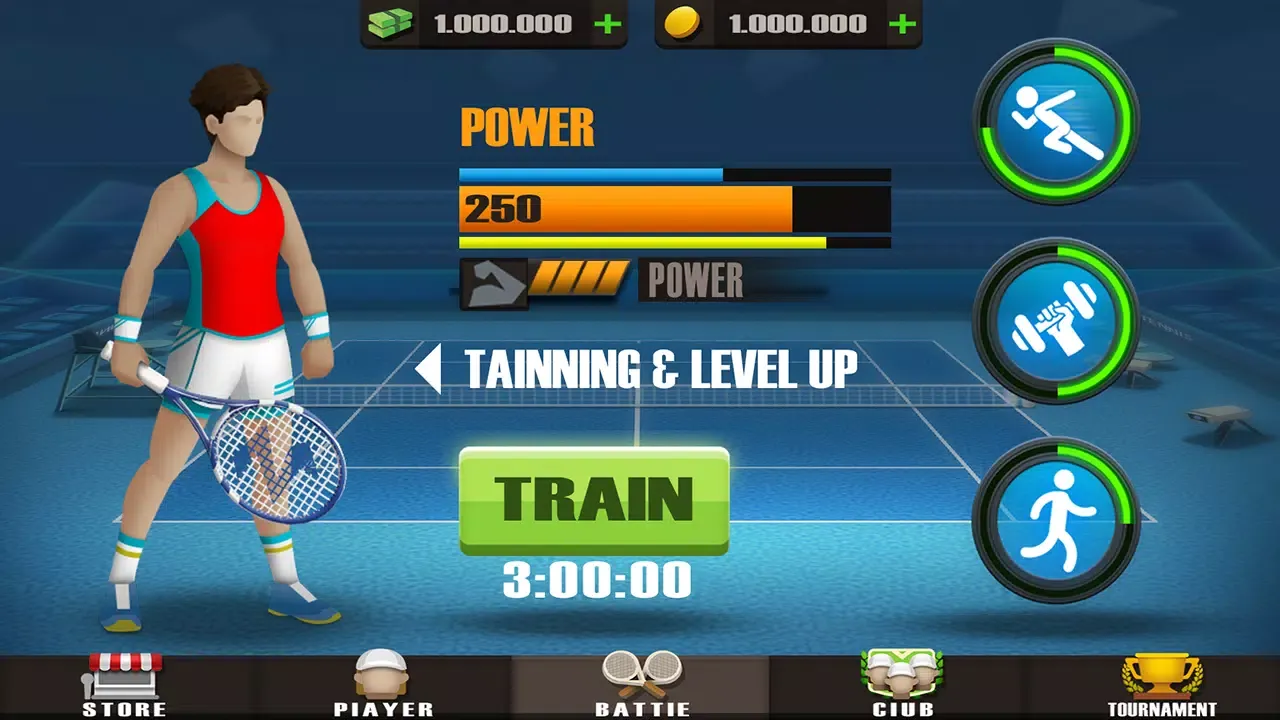 Zrzuty ekranu Pocket Tennis League