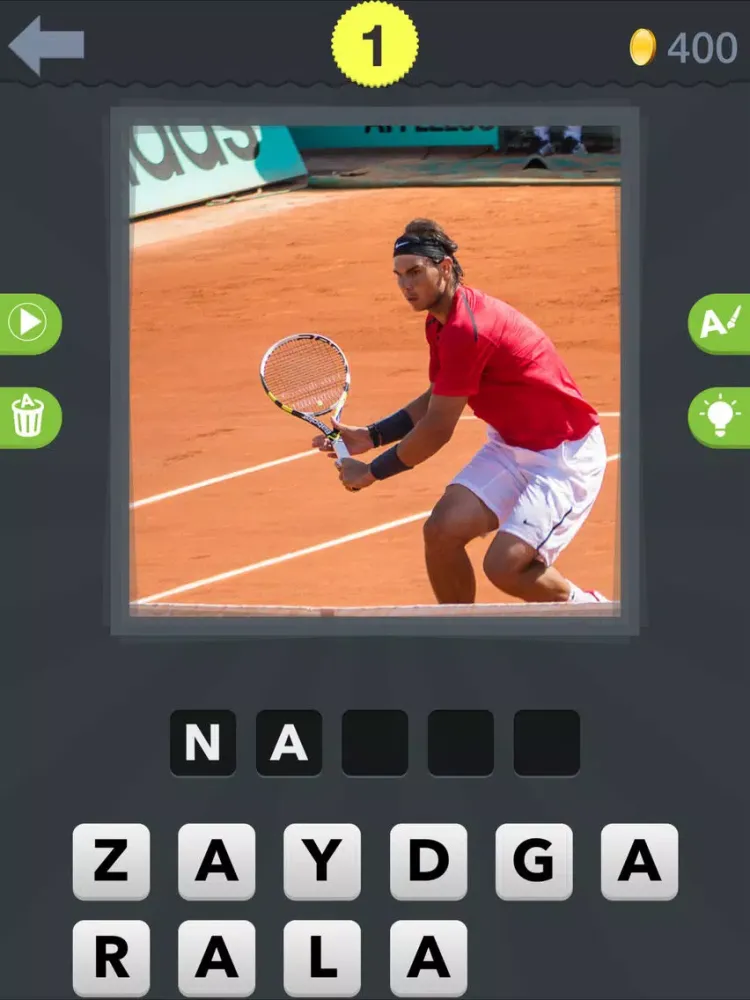 تصاویر Tennis Quiz - Guess the Famous Tennis Player! iPad 