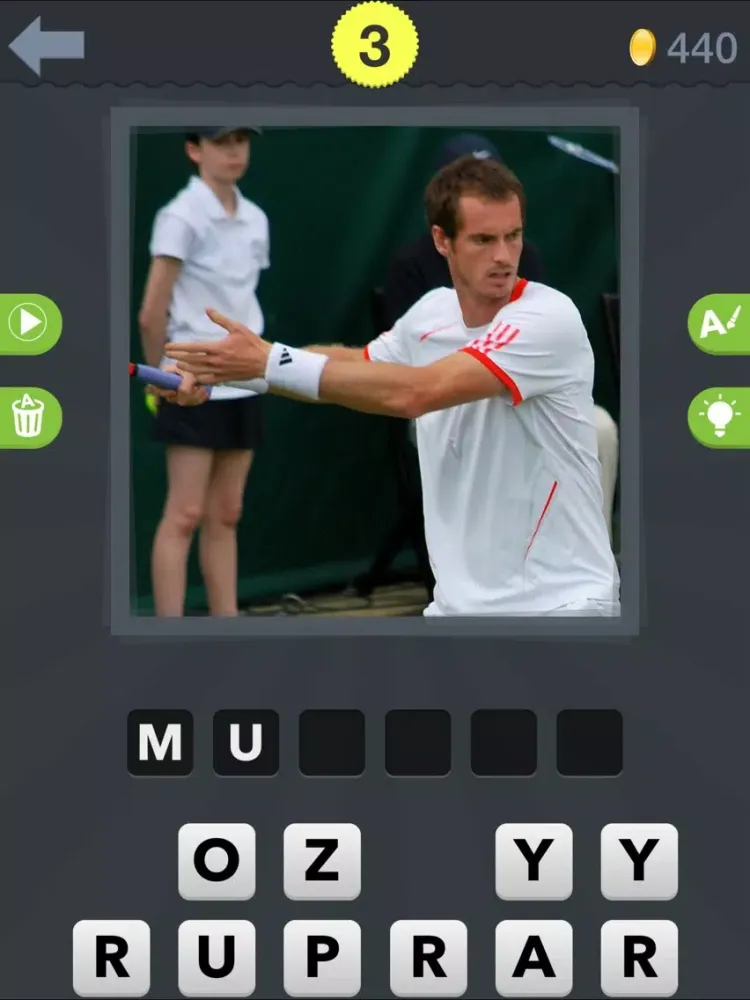 تصاویر Tennis Quiz - Guess the Famous Tennis Player! iPad 