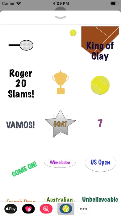 Fun Tennis Animated Stickers Screenshots