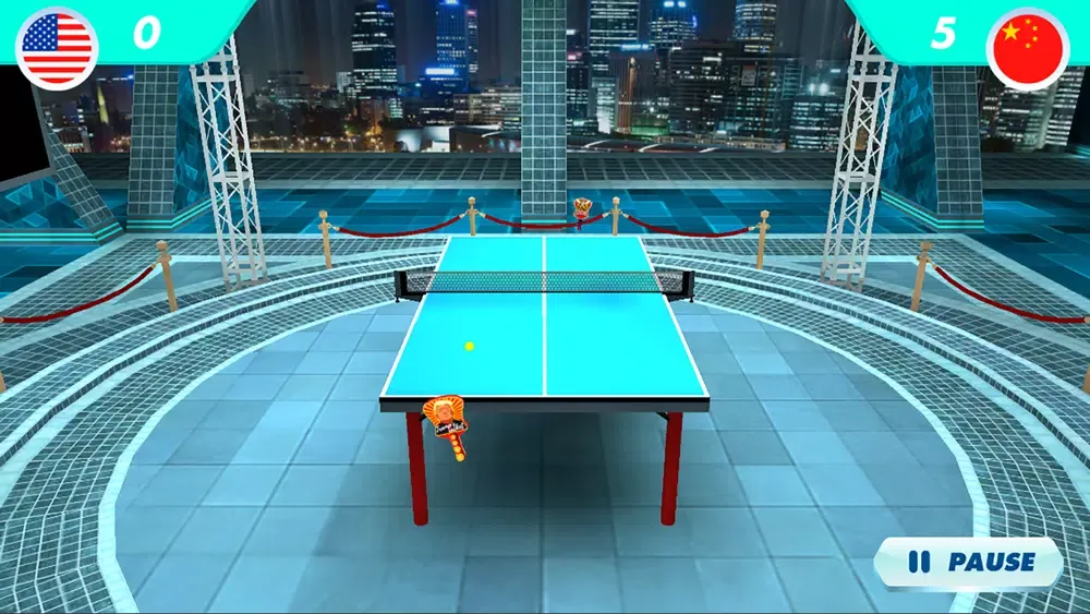 Captures d'écran de Real Table Tennis