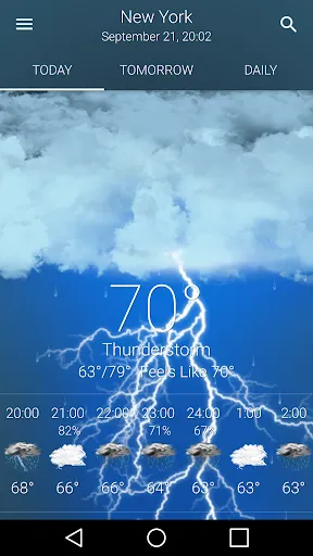 Weather: Clear Skies سکرین شاٹس