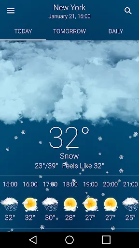 Weather: Clear Skies سکرین شاٹس