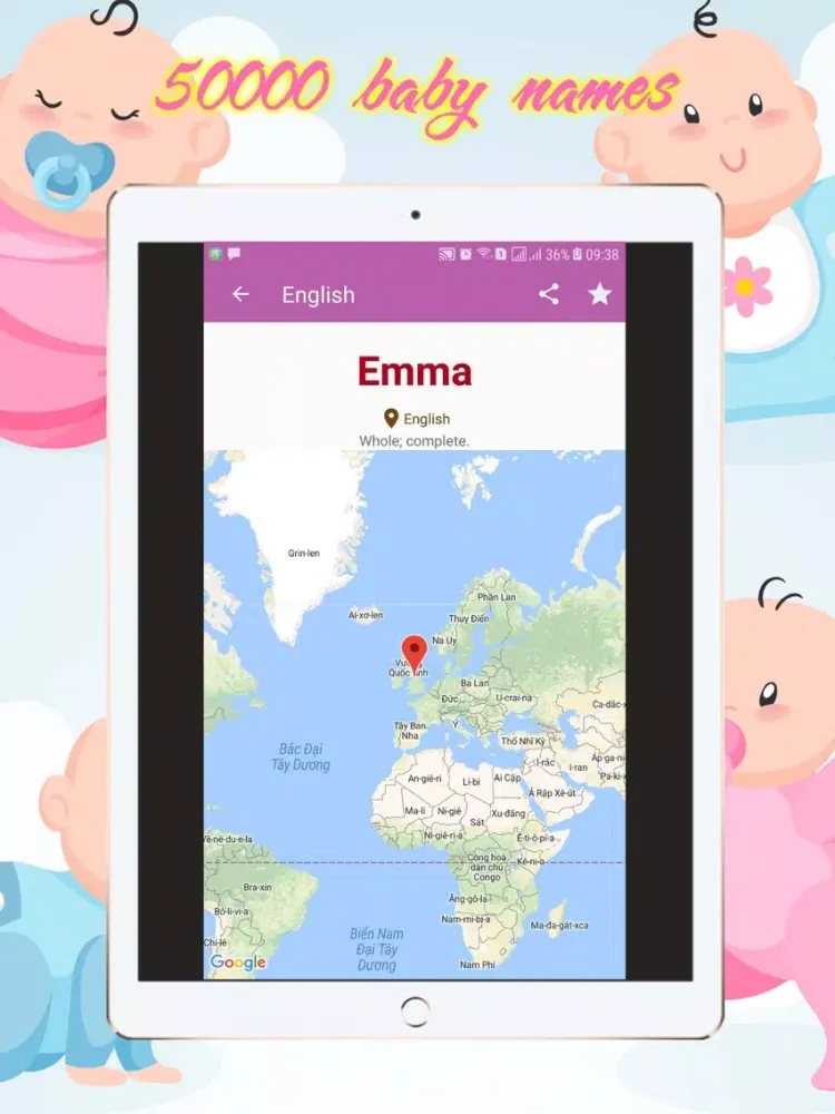 Baby Names - Boys and Girls iPad  スクリーンショット