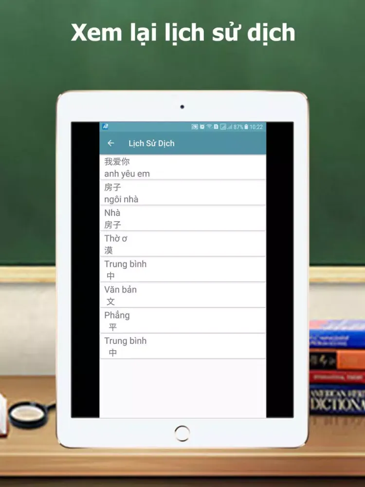 Capturas de tela do Dịch Trung Việt, Việt Trung iPad 