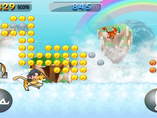 Captures d'écran de Jungle Adventure - Amazing Jungle Run Game iPad 