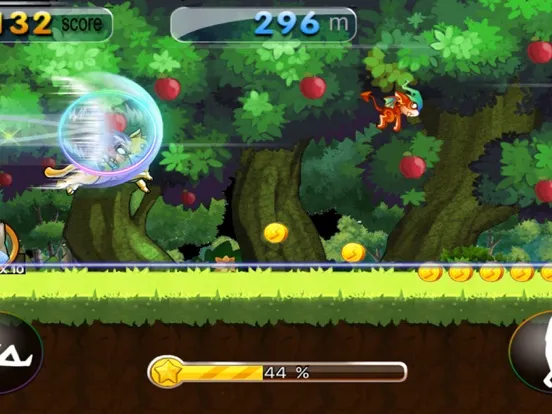 Captures d'écran de Jungle Adventure - Amazing Jungle Run Game iPad 