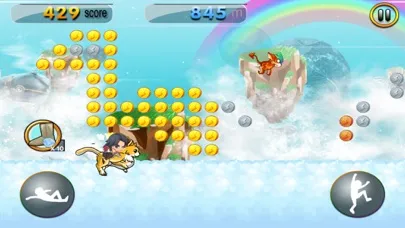 Captures d'écran de Jungle Adventure - Amazing Jungle Run Game