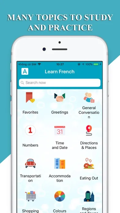 ภาพหน้าจอของ Learn French - Phrase & Word