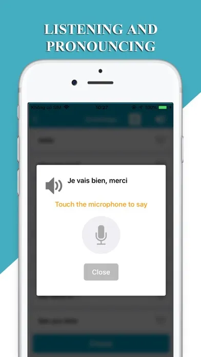 ภาพหน้าจอของ Learn French - Phrase & Word