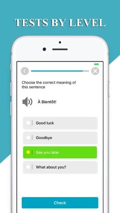 ภาพหน้าจอของ Learn French - Phrase & Word