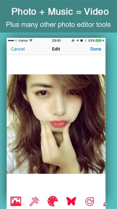 Ảnh chụp màn hình của Photo Video Maker 2022